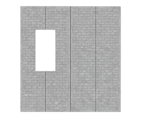 Комплект плит мощения "Кирпичик" (серия К2150)